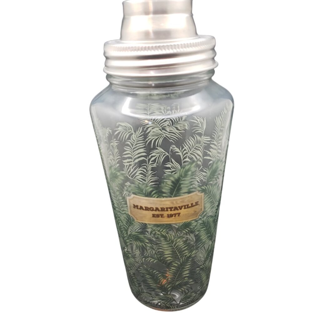 Margaritaville Glass Shaker Tropical Palm Trees Replacement 27oz Jimmy Buffett
